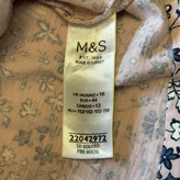تیشرت یاسی گلگلی اورجینال ترکیه برند M&S COLLECTION