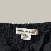 کراپ مشکی مجلسی زنانه اورجینال هند برند AMERICAN EAGLE